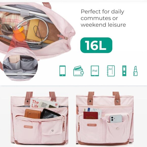 Versatile Women's Travel Tote Bag – Chic, Durable, and Stylishly Organized - Picture 5 of 7